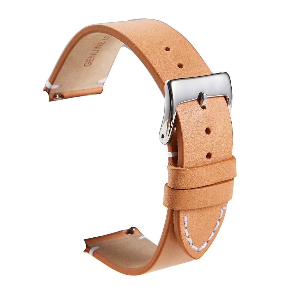 Genuine Leather Watch Band 16 18 20 22 