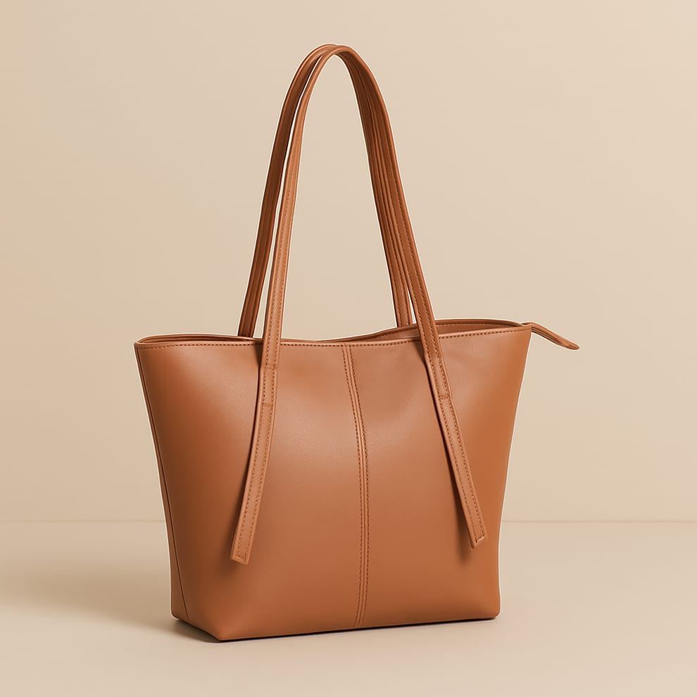 Zushaam - Hand bag for girls Pu Leather Luxury Purses / bags for girls and Handbags High Quality Women's Bag Design Multi-pocket Ladies / laptop size bag / big screen tablet size bag