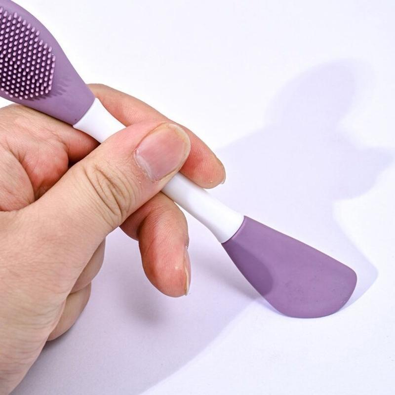 1Pc Professional Soft Silicone Mask Brushes Foundation Makeup Brushes