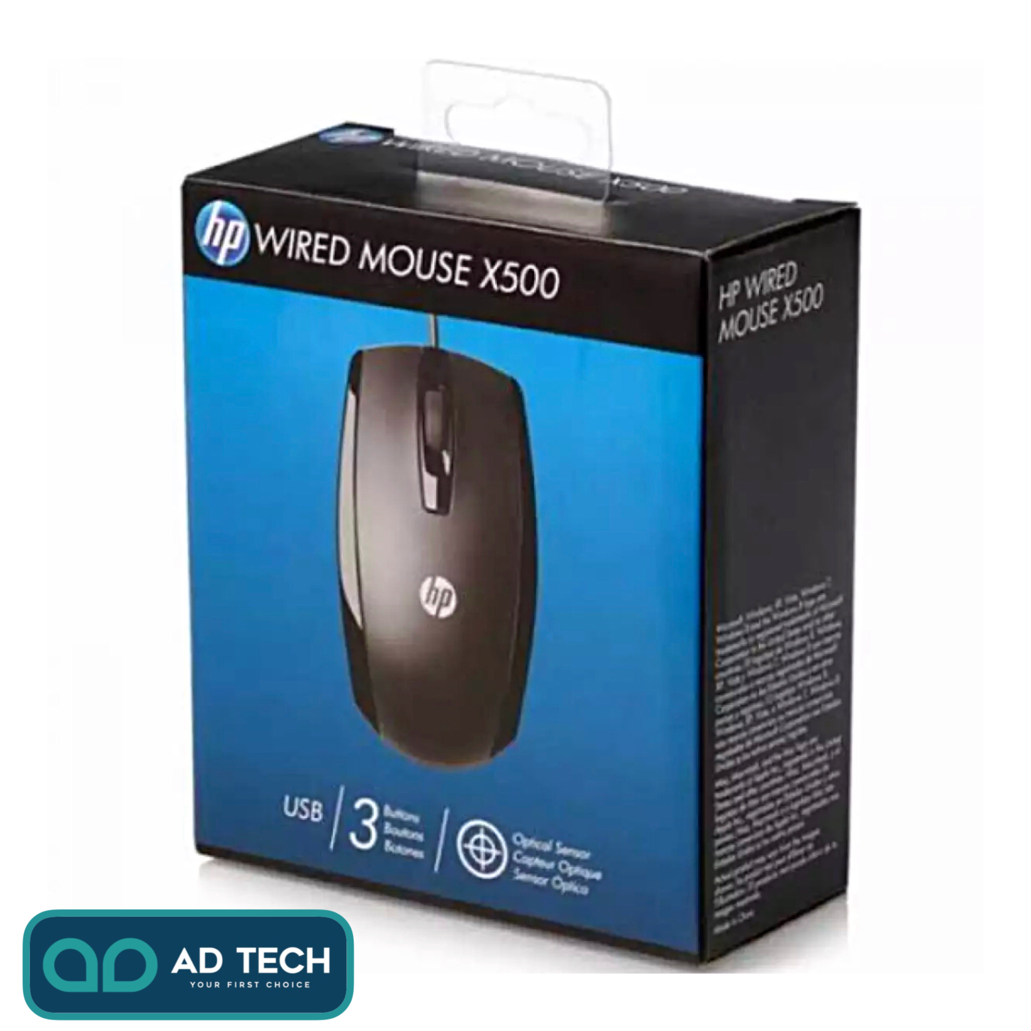 ADTECH X500 - High Quality Optical USB Wired Mouse