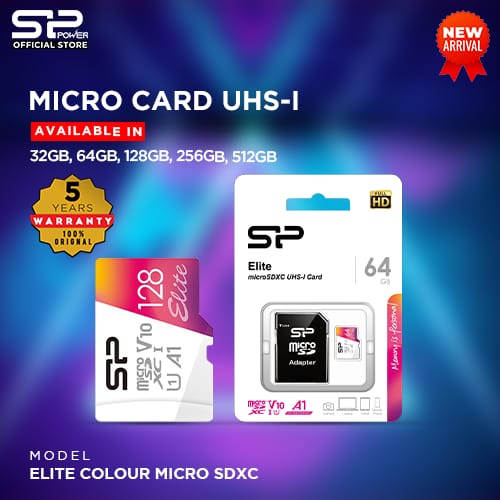 Silicon Power Uhs-i Colour Micro Card