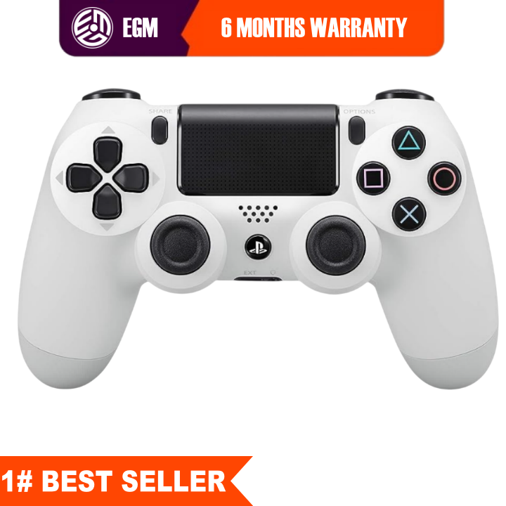 EGM PS4 Wireless Controller Bluetooth Gamepad Compatible with PlayStation 4, PC, Laptop & Android | Dual Vibration | Rechargeable Battery