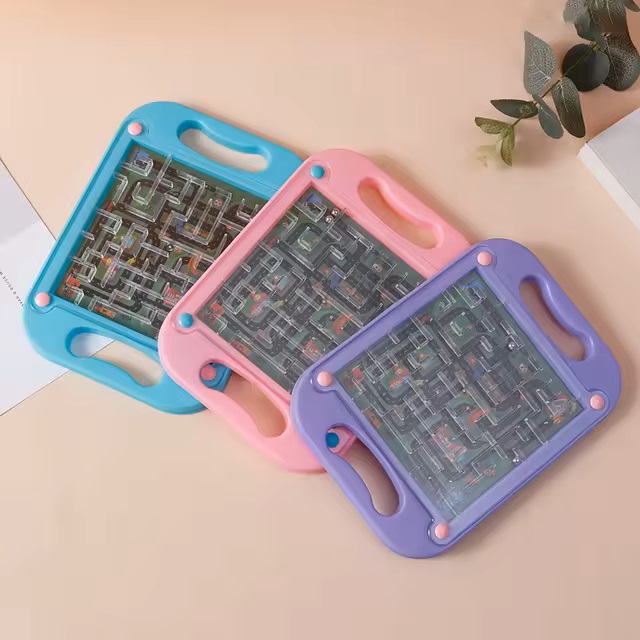 Maze Ball Balance 3D Gravity Memory Sequential Puzzle Labyrinth Game for Kids Rolling Ball Maze Toy Balance Board Game Toy Early Education Toy