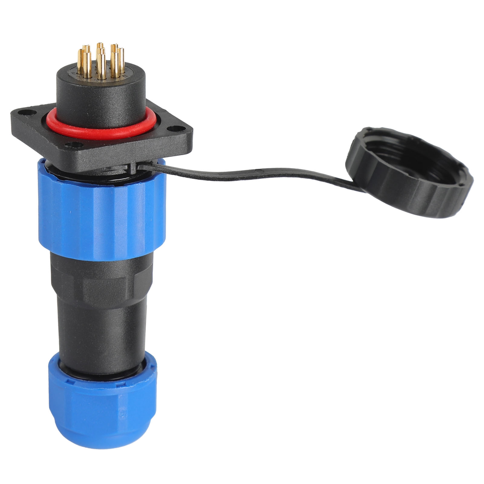 IP68 Power Connector Plug Socket Aviation Industrial Terminal Adapter ...