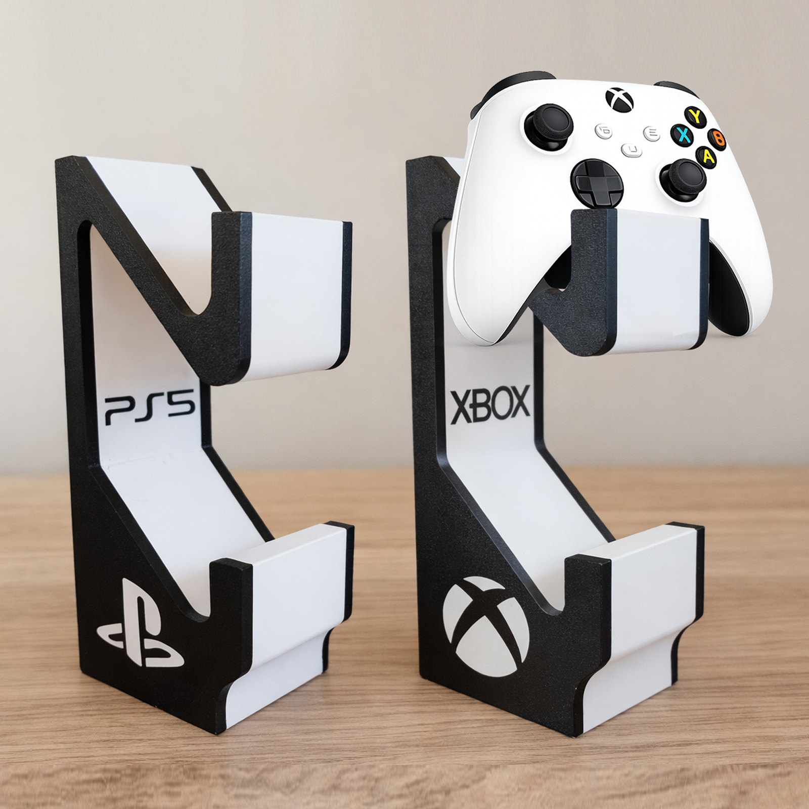 PS5 & Xbox Controller Stand and holder for PSN & xbox series s | Dual Gaming Controller Stand Holder | Desktop Controller Stand & Holder Organizer | Gamepad Display Rack for Gaming Setup