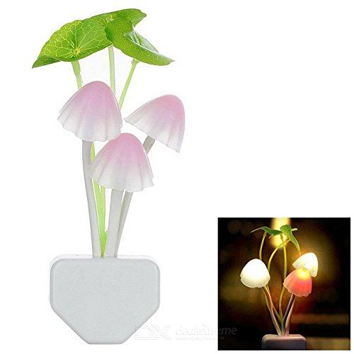 green plants on the wall led night light