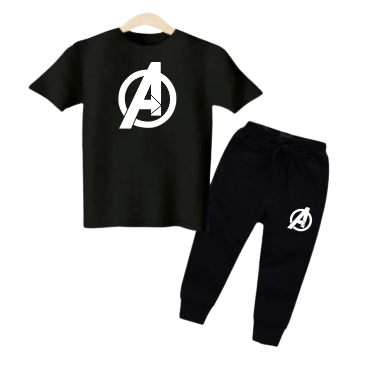 Real Boss By Rich Man Baby Boys Cotton Color Block T-Shirt And Trouser Set - Kids Clothes For A Stylish Summer Wardrobe - Tshirts For Boys / Tshirts For Girls