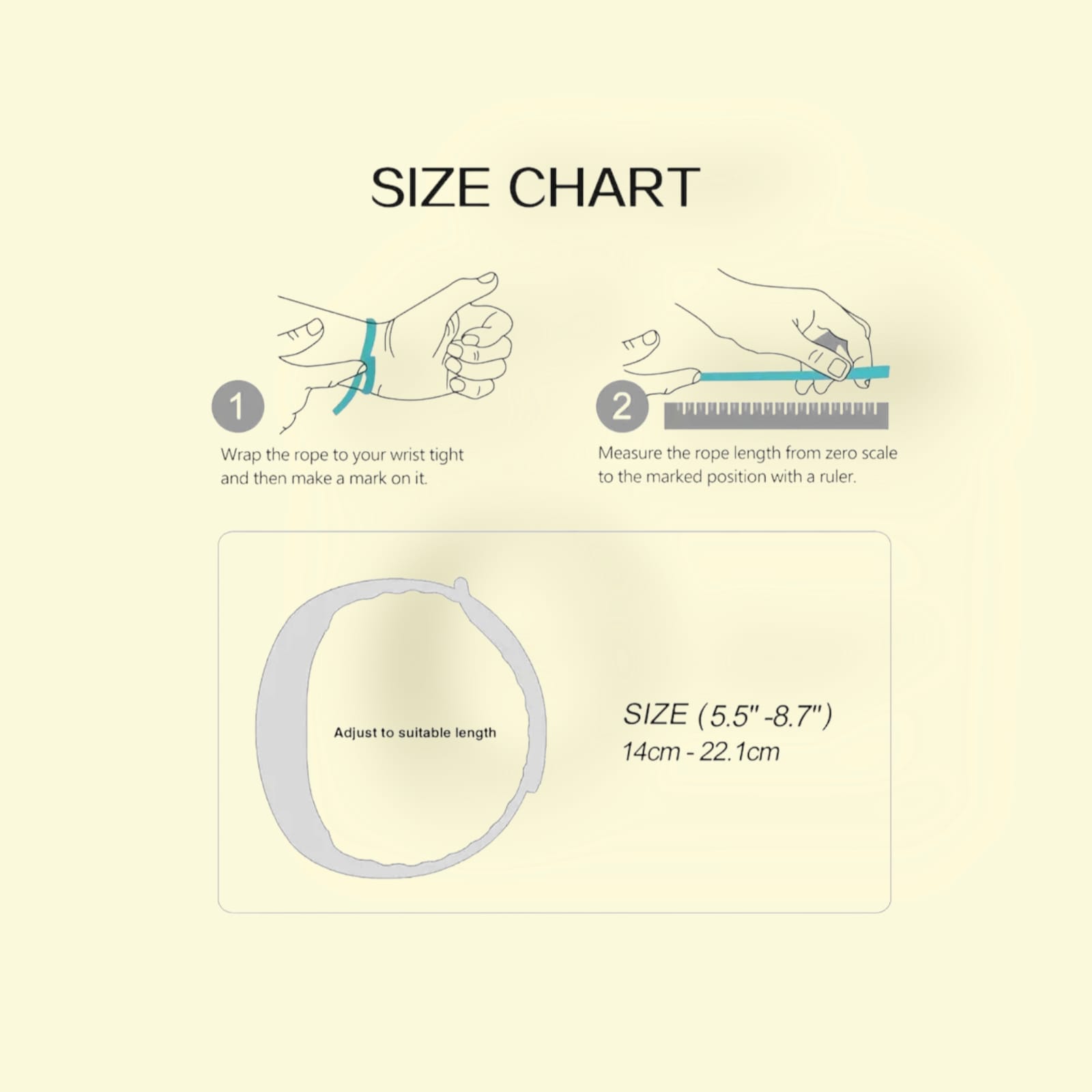 Xiaomi Mi Band 7/6/5 Silicone Wrist Strap - Adjustable Sports Watch Band Replacement Accessory - New