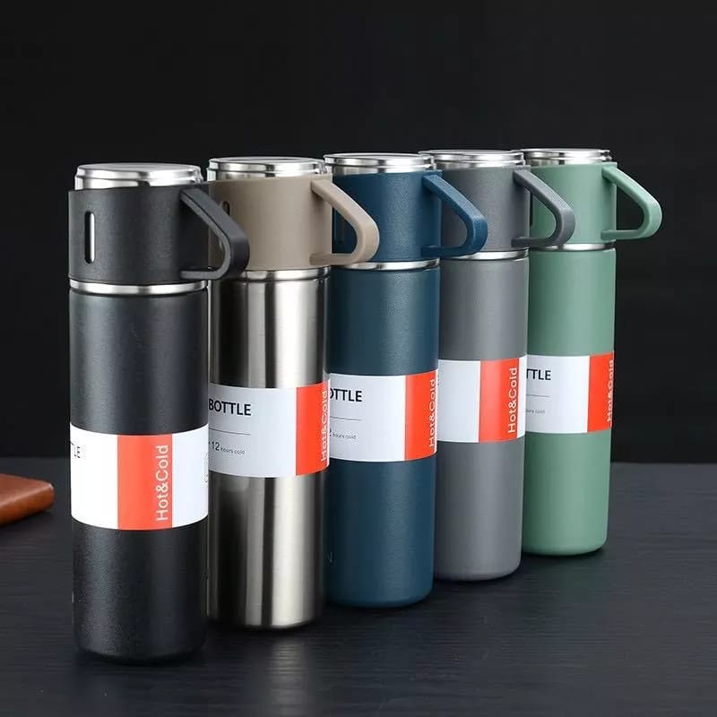 500ml Doublelayer Stainless Steel Vacuum Insulation Coffee Blue 結婚祝い