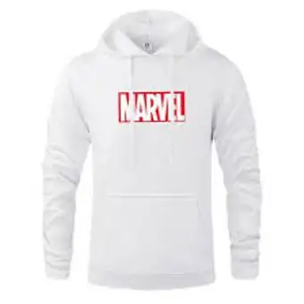 marvel hoodie white