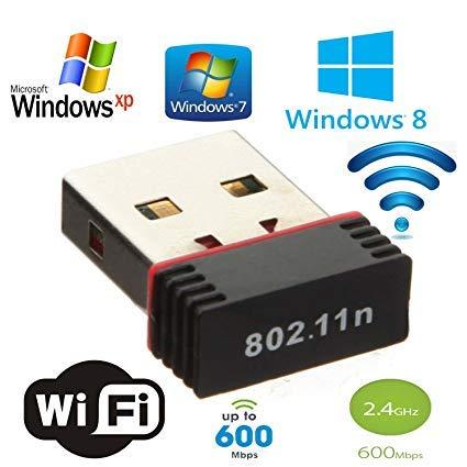 600m Wireless - N Mini Usb Adapter Wifi Dongle Receiver Ultrafast ...