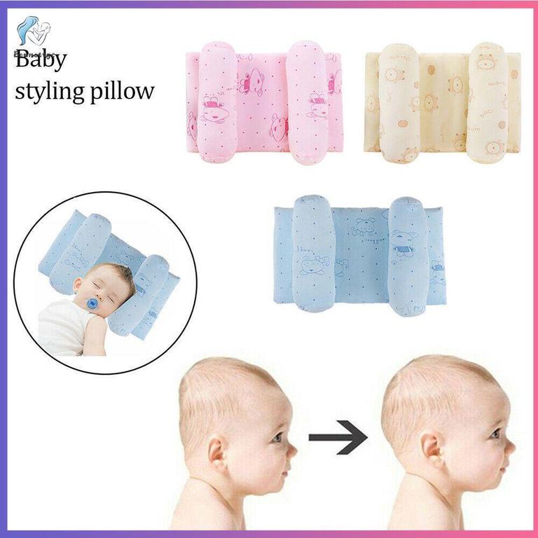 Adjustable Baby Head Shaping Pillow - Anti Flat Head & Anti-Roll Cushion for Newborns 0–12 Months