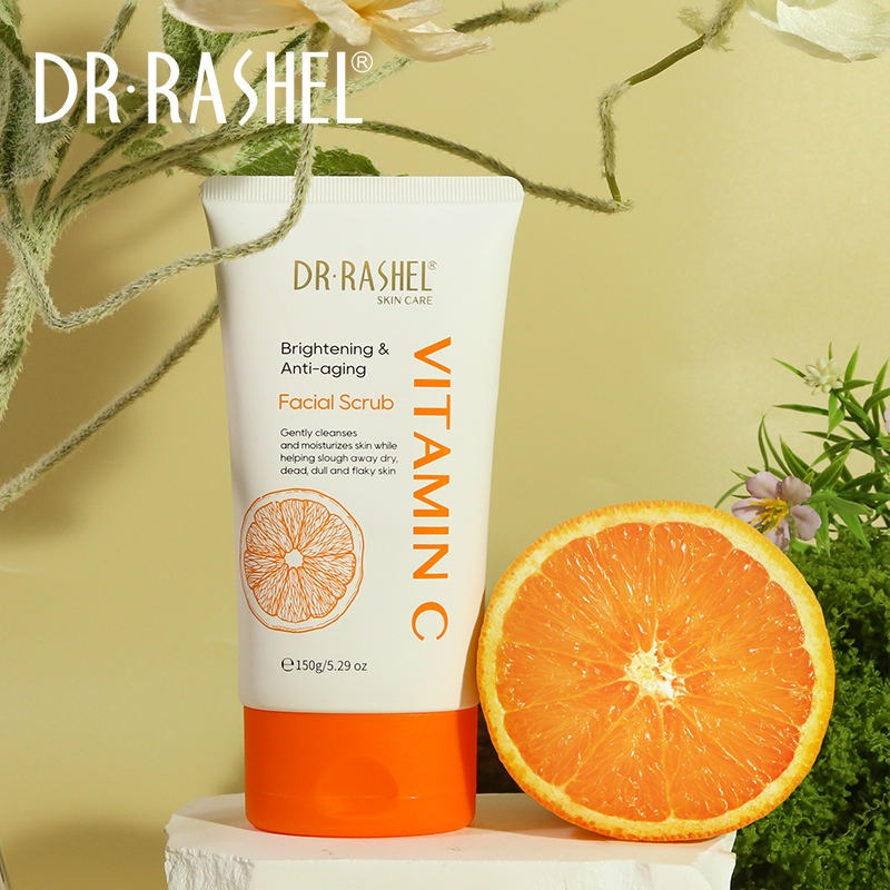 Dr Rashel Vitamin C Brightening & Anti-aging Facial Scrub | Daraz.pk