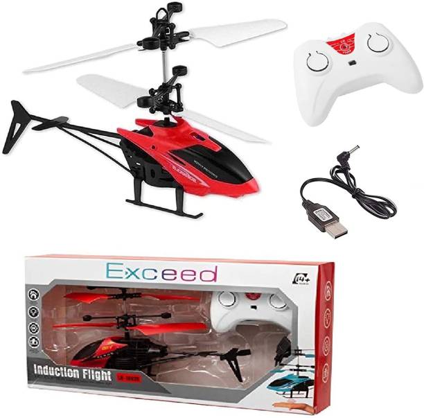 2 in 1 Hand Sensor Flying RC Helicopter Plane With Remote 2 channel