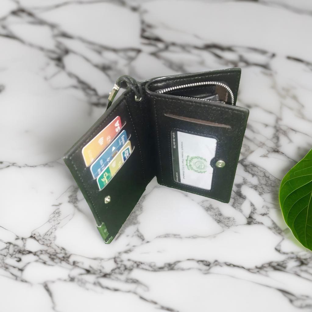 Elegant Balebaily Short Zipper Coin Purse – High Quality PU Leather Wallet