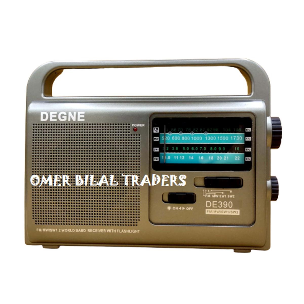 DEGNE RADIO DE390A Portable 4 Bands Radio