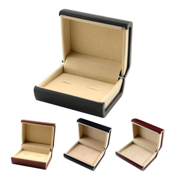 Cufflinks Storage Box | High Quality Cufflinks Storage Gift Case | Safe Your Cufflinks in a Best Quality Soft Cloth Material Box (1 Pcs)