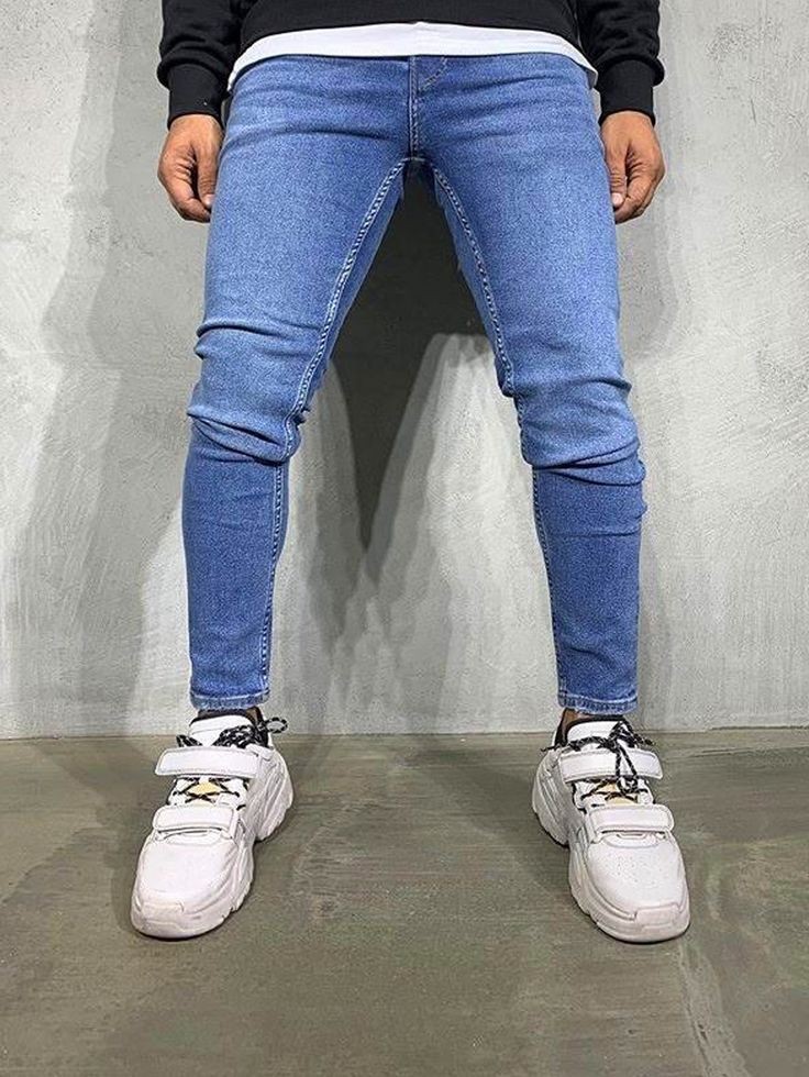 Trending Denim Jeans Pant for Men and Boys Premium Quality { MODEL WEAR }