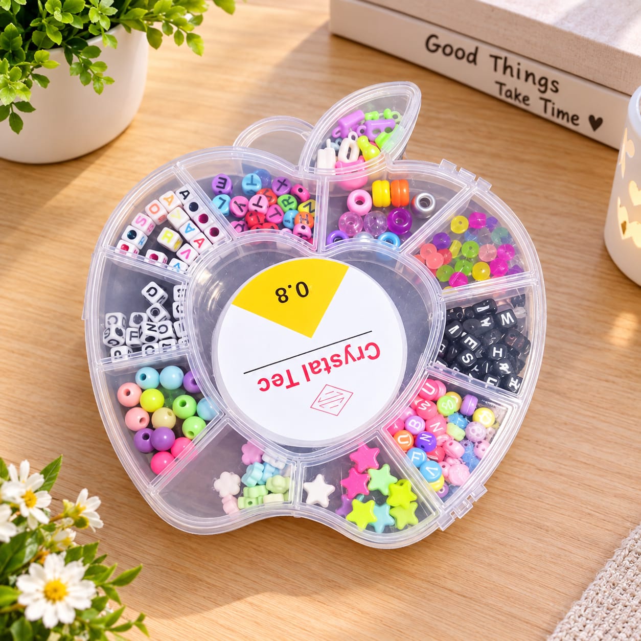 single mini (Large and Small) Beads with box for bracelet locket different beads in one KS