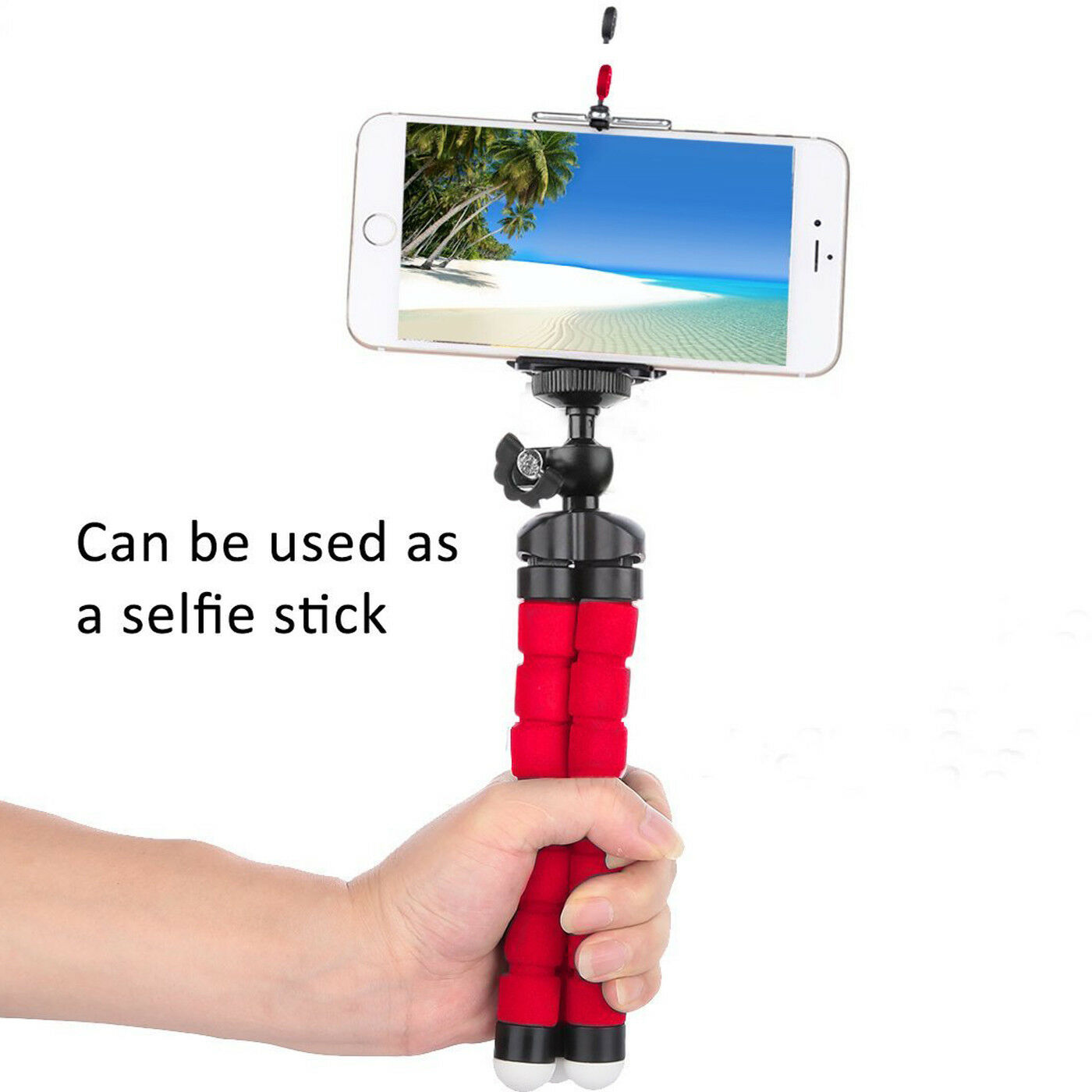 Hot Universal Mobile Phone Clip U-Shaped Holder Mount Bracket Adapter for Smartphone Camera Tripod Stand Mount Adapter