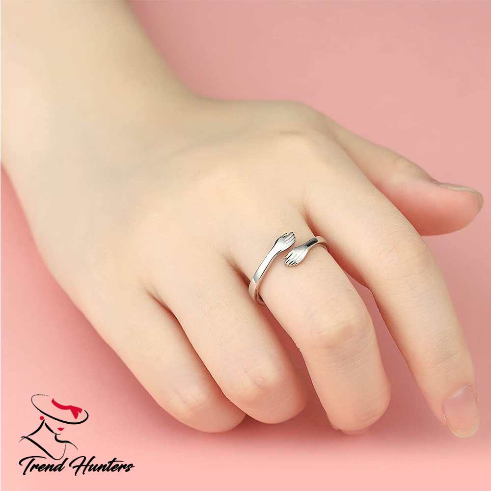 HUG RING Beautiful adjustable Rings fashion for Girls women