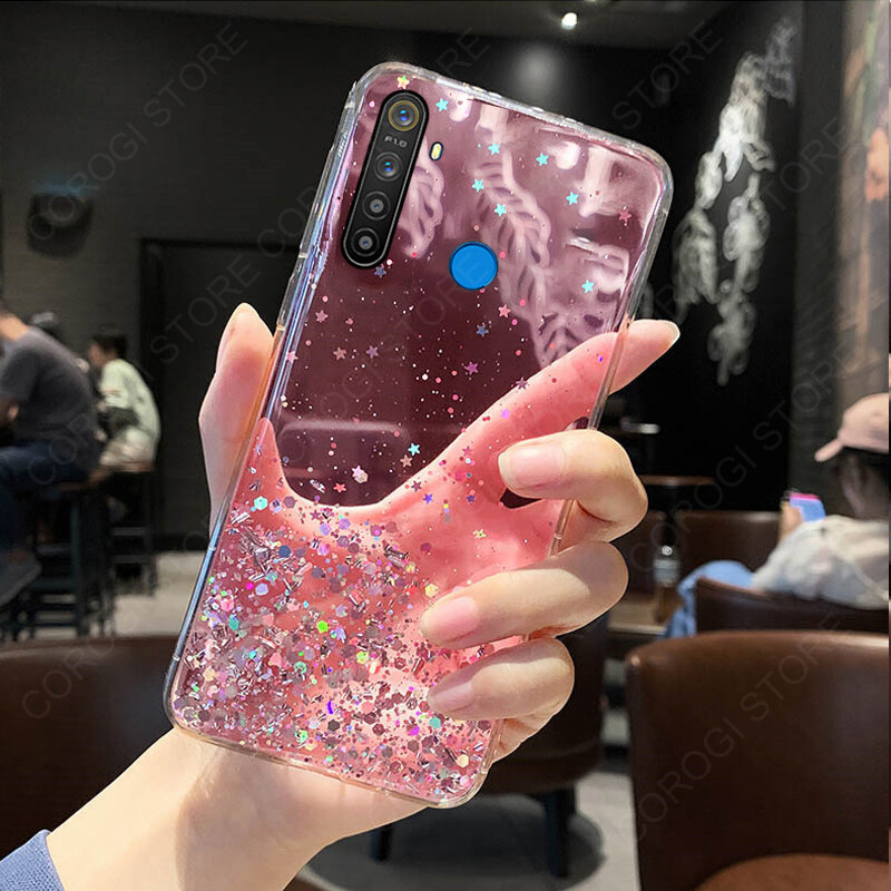 Glitter Realme Back Cover Design For Realme 6i Back Cover Luxury