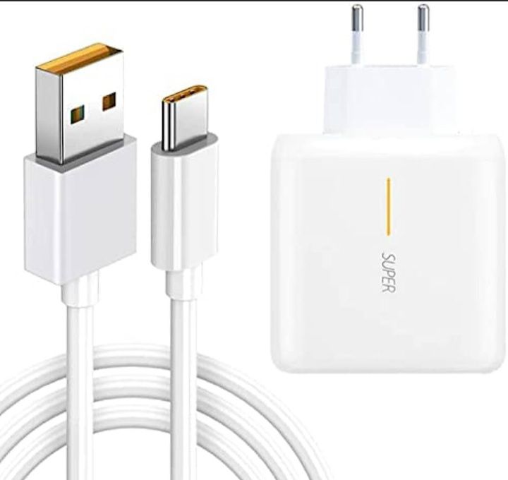 Cable Realme 125 Watt Charger Phone Original 65W Flash Super VOOC
