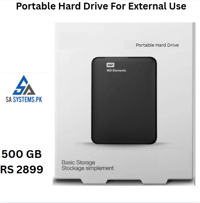 Portable External Hard Drive 160GB to 1TB USB 3.0 High Speed HDD for Laptop – Plug & Play Backup Storage