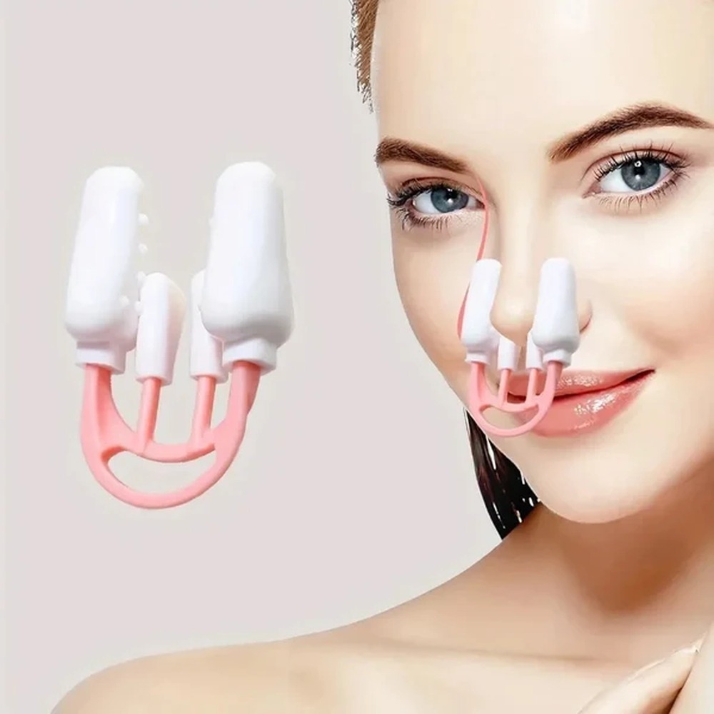 Premium Nose Lifting Clip Silicone Nose Shaper Nose Slimming Beauty Clip Reusable Nose Enhancer Tool for Women & Men
