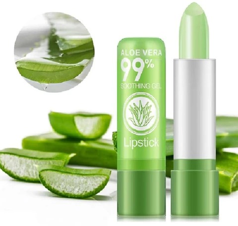 Alovera Soothing Color Changing Gel Lip balm Lipstick