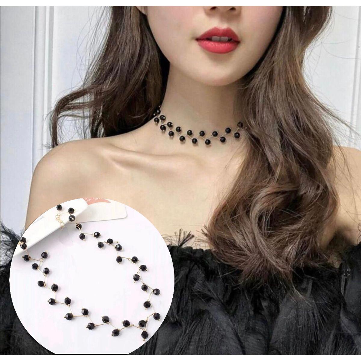 Korean Style Pearl Clavicle Chain For Girls , Pearl Neckless For Girls.
