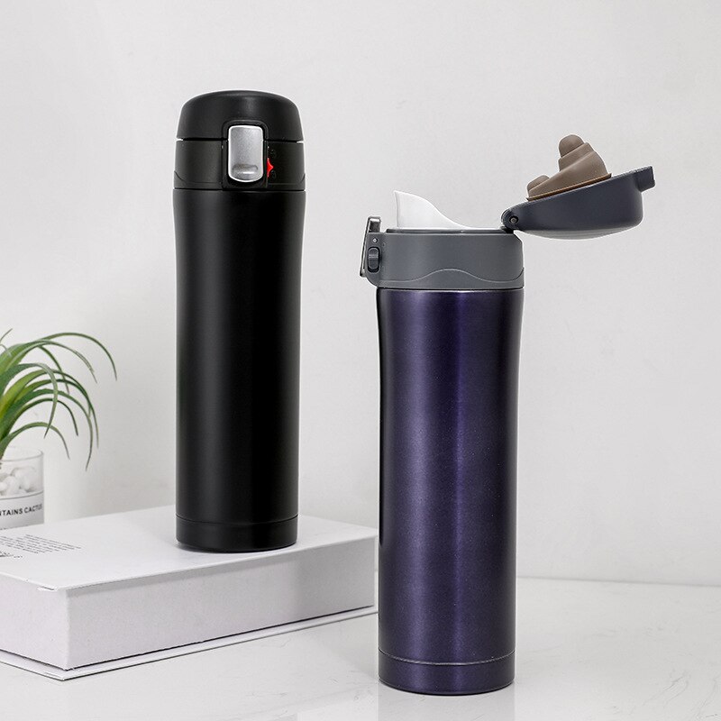 500Ml Water Vacuum Bottle Drink Bottle Plain