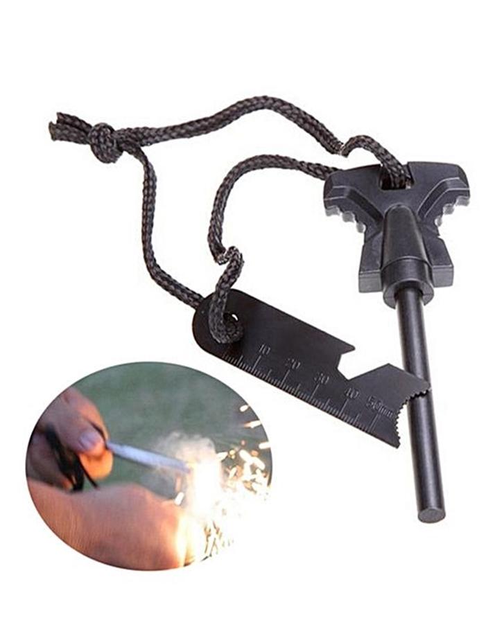 Portable Fire Starter for Camping & Fishing | Lightweight Outdoor Survival Tool | Easy Ignition