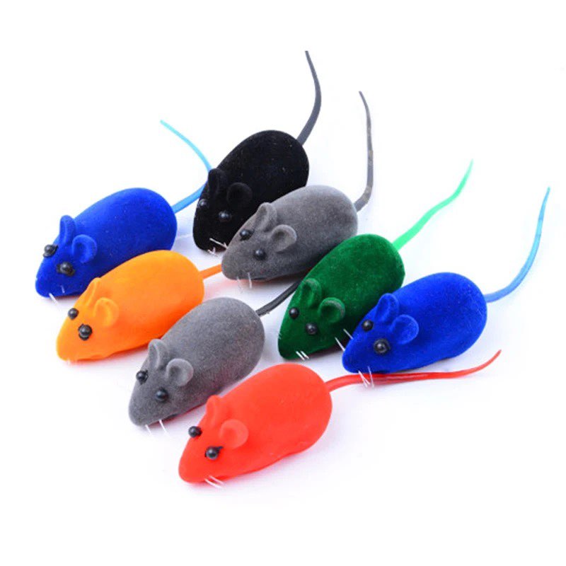 Interactive Plush Rubber Mouse Pet Cat Toys Daraz.pk