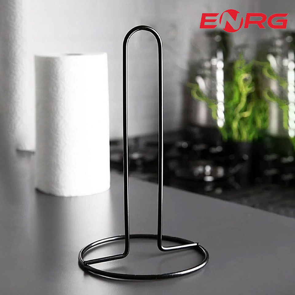 ENRG Matte Tissue Roll Stand Spectrum Metal Holder for Kitchen