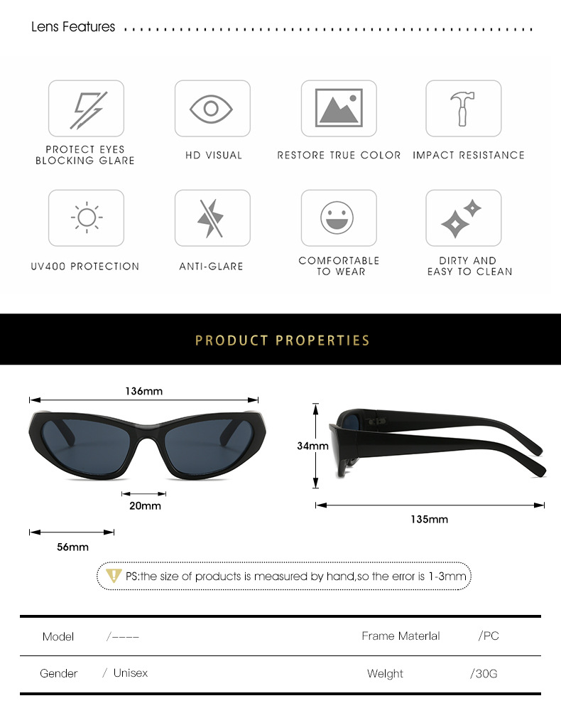 Cyber Y2K Sunglasses for Men Outdoor Cycling Sports Sun Glasses Women  Vintage Wrap Around Shades Fashion Punk Goggle Eyewear