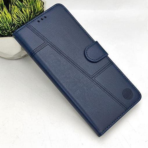 VIVO Y05 NMT Premium Luxury Leather Book Case - Full Protection Flip Wallet Cover.