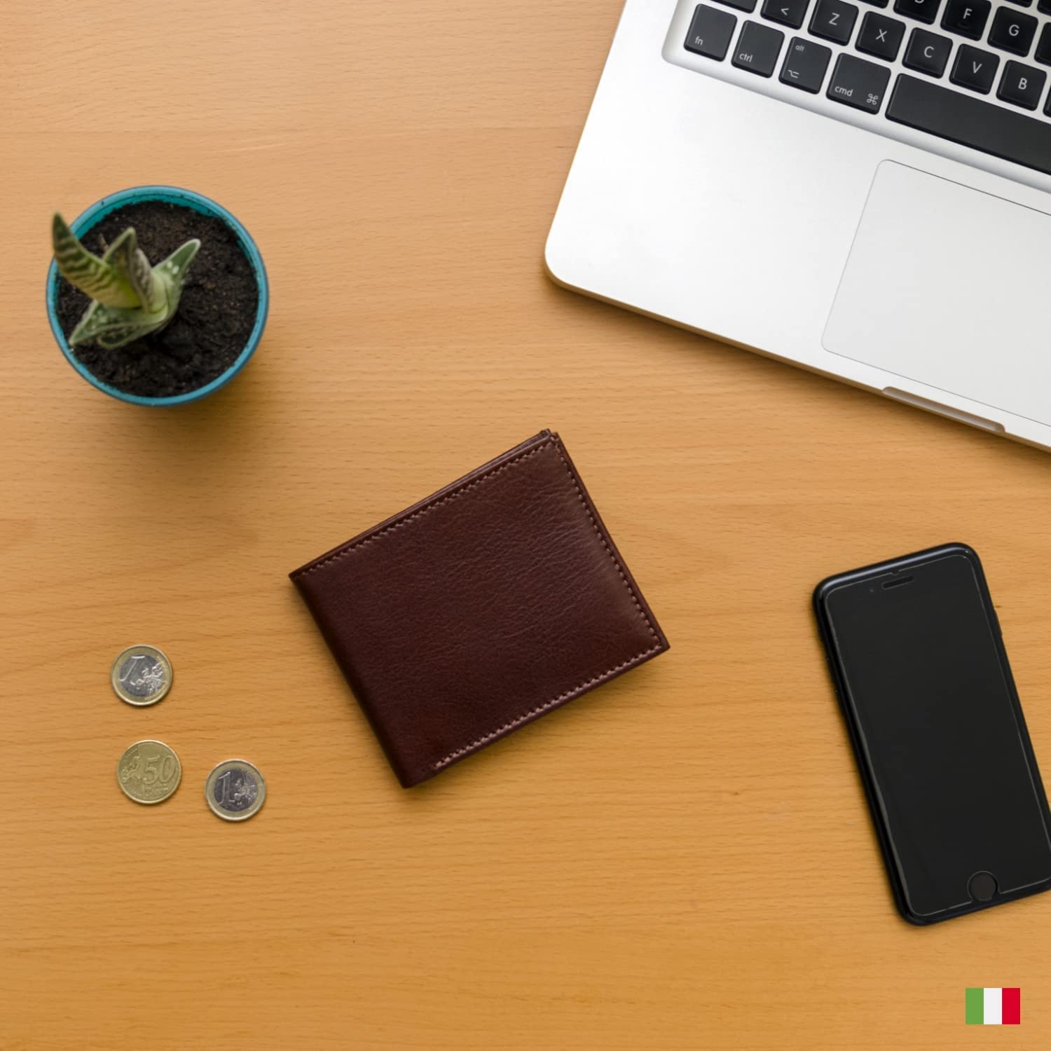 100% Genuine Cow Leather Wallet for men