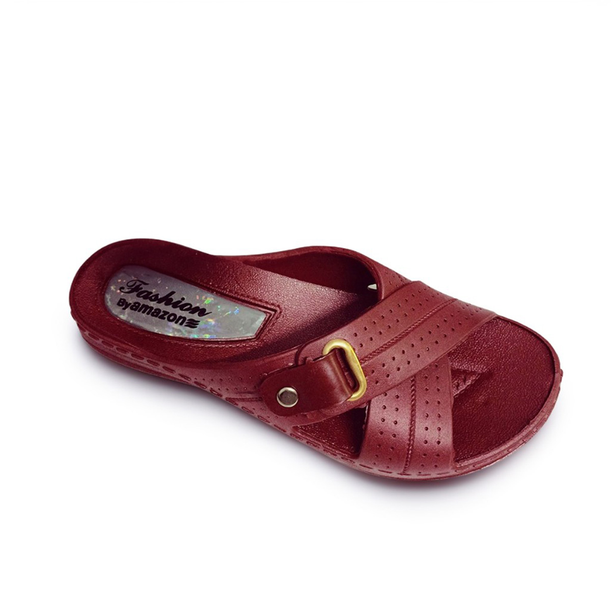 Women's Nylon Plastic House Slippers Free Size Lightweight Indoor Footwear