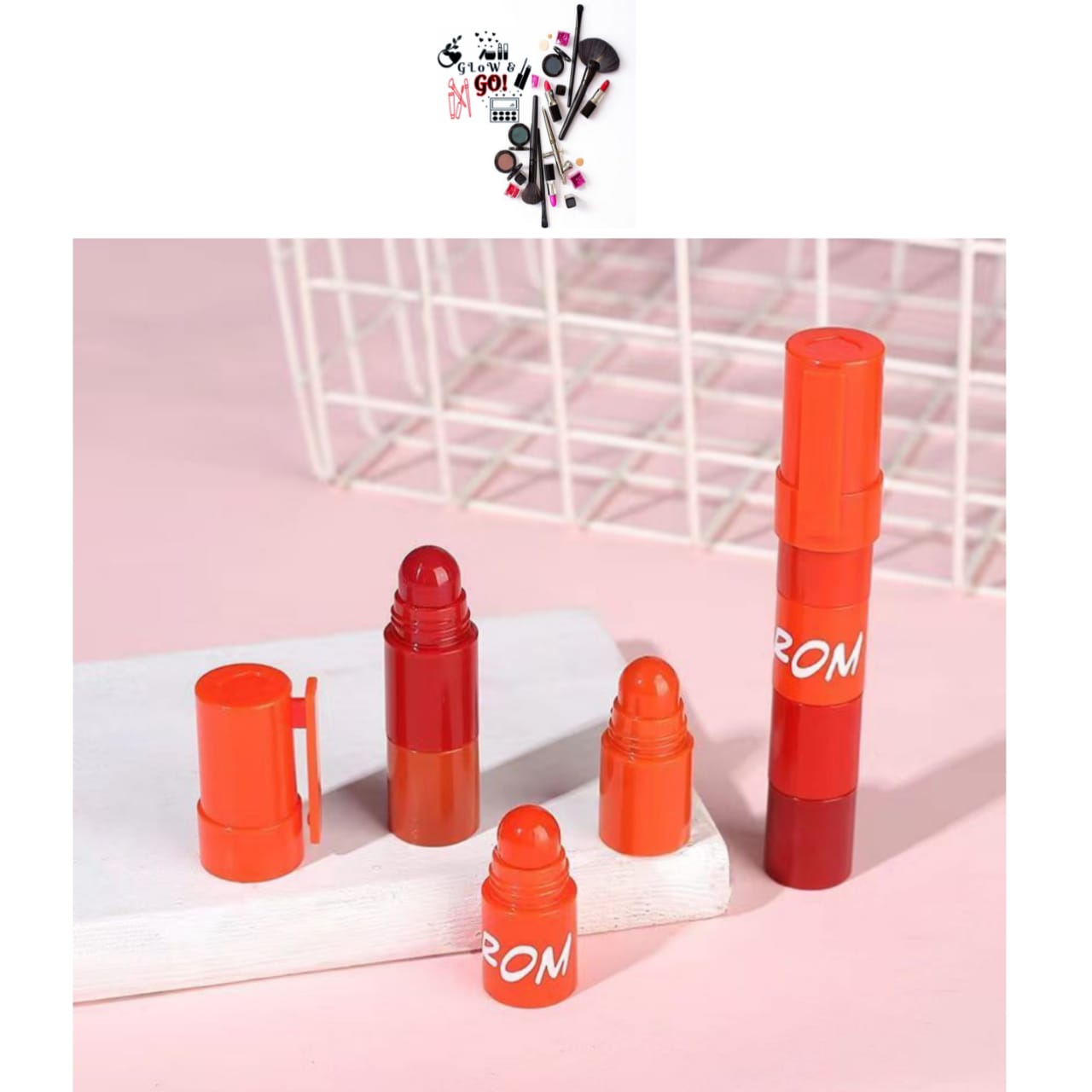 romantic may matte lipstick 4 in 1