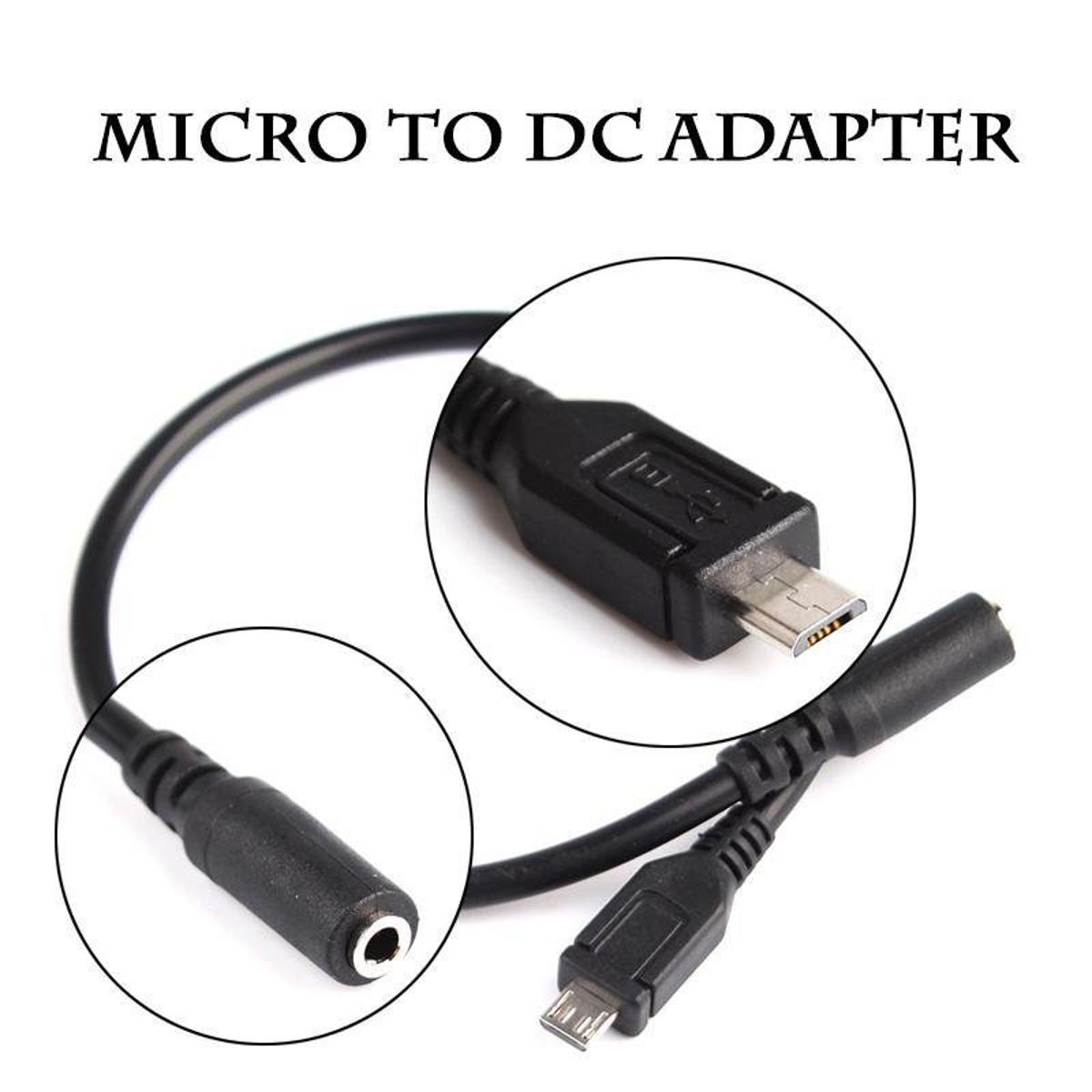 30Cm Micro USB Male TO DC Famale Audio RCA Jack Adapter USB