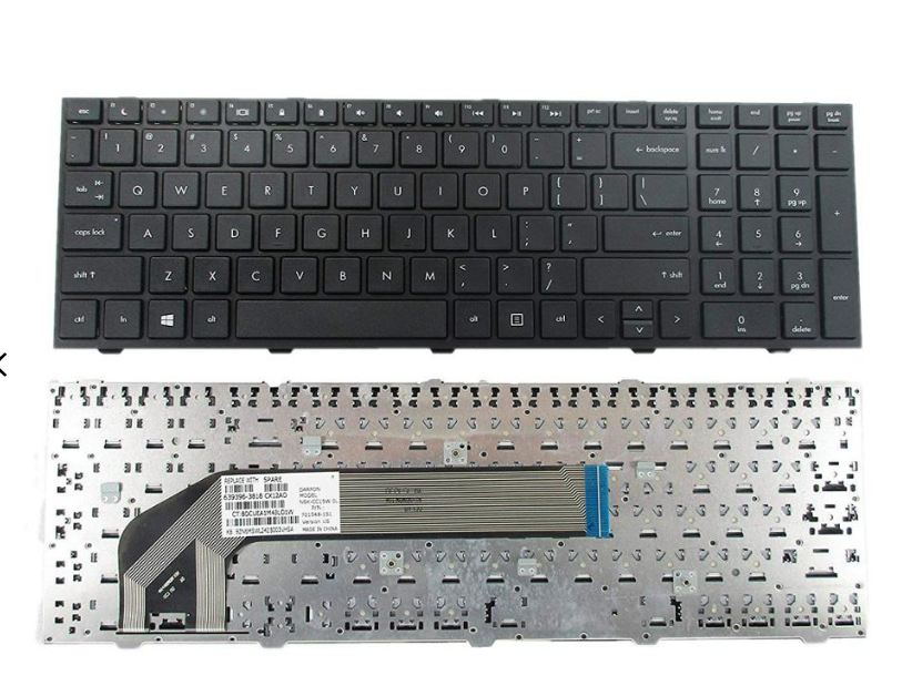 Laptop Notebook Keyboard   For  ProBook   4540S Series   P/N  701485-001  – Black