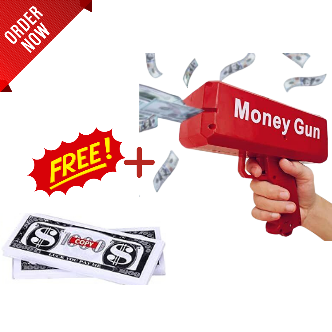 Money Gun Machine Experience the Thrill Prop Money Gun Machine Toy