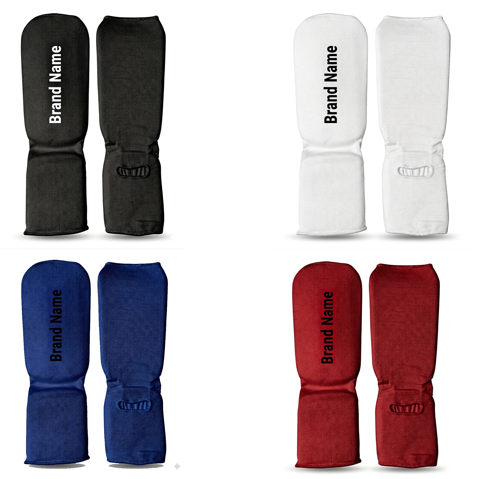 Professional MMA Shin Guards (Pair) & Instep Protection - Breathable Kickboxing & Muay Thai Gear for Martial Arts Training