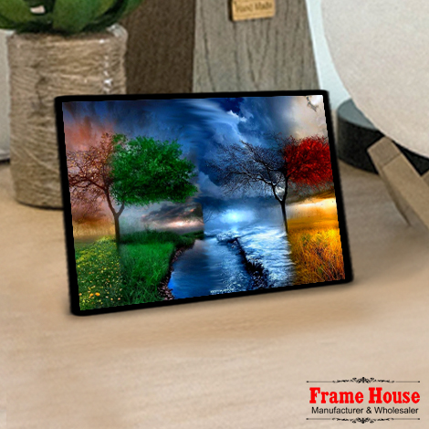 Motivational Quotes Photo Frame Set - Horizontal and Vertical Wall Decor for Home