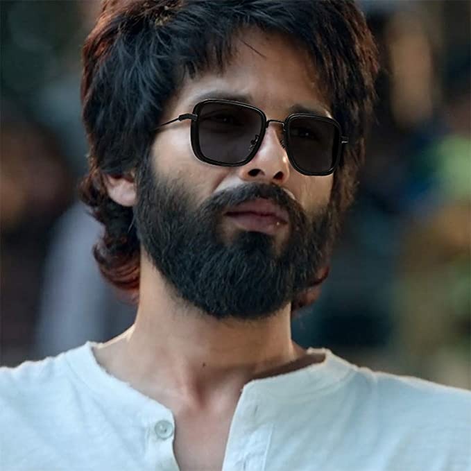 Men's Square Sunglasses Kabir Singh Sunglasses Are Suitable For Boys And Men With Small And Medium Faces