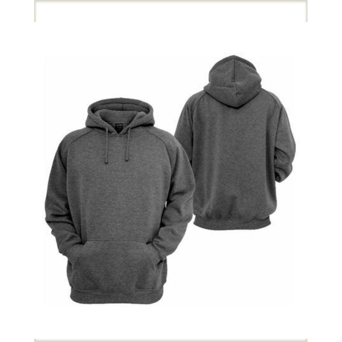 Plain dark hotsell grey hoodie