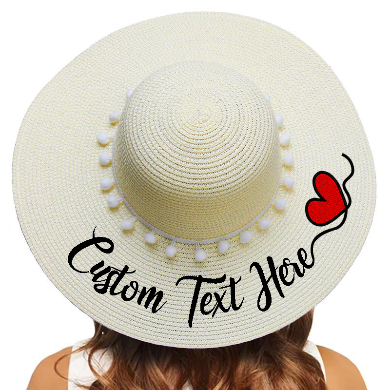 Customize Embroidery Text Name Logo Sun 