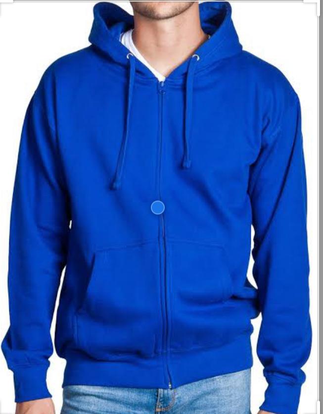 hoodie jacket blue