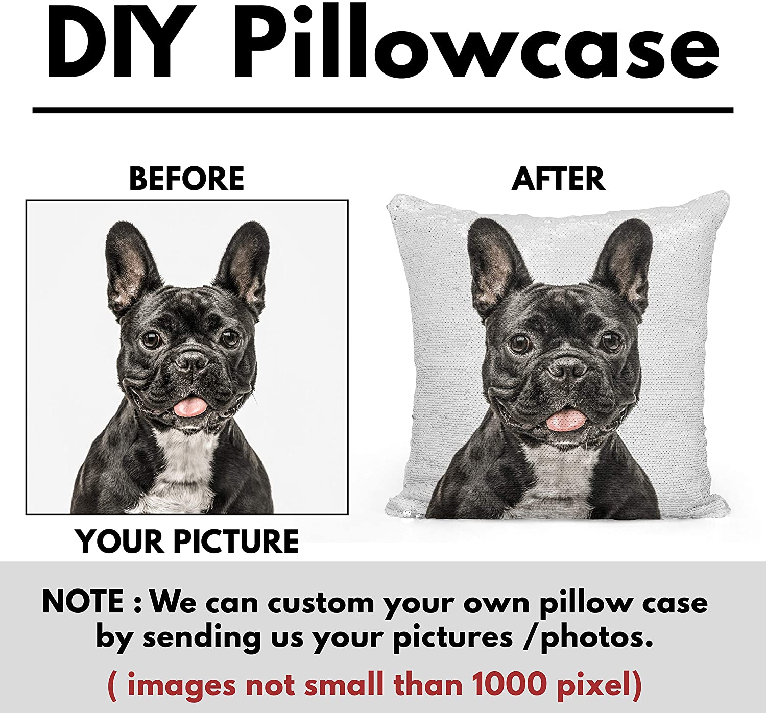 Customized Magic Cushion with Filling and Customised Gifts Cushion Covers